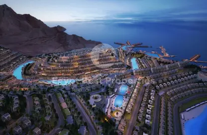 فيلا - 3 غرف نوم - 3 حمامات للبيع في المونت جلاله - العين السخنة - السويس