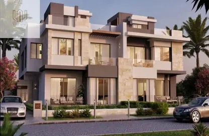 منزل مزدوج - 5 غرف نوم - 5 حمامات للبيع في أو ويست - كمبوندات 6 أكتوبر - مدينة 6 أكتوبر - الجيزة