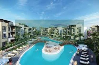 Chalet - Studio - 1 Bathroom for sale in Aroma Residence - Al Ain Al Sokhna - Suez