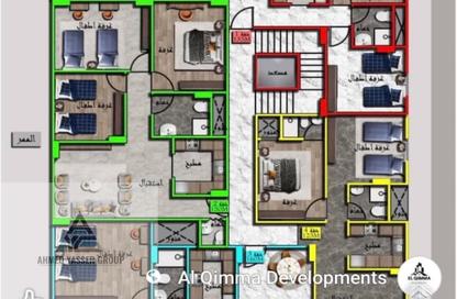 Apartment - 2 Bedrooms - 2 Bathrooms for sale in Al Hadaba Al Wosta - Mokattam - Cairo