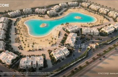 شاليه - 2 غرف نوم - 2 حمامات للبيع في سوان ليك الجونة - الجونة - الغردقة - محافظة البحر الاحمر