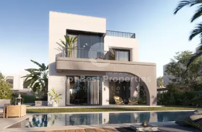 Villa - 4 Bedrooms - 4 Bathrooms for sale in O West - 6 October Compounds - 6 October City - Giza