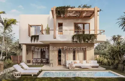 فيلا - 4 غرف نوم - 3 حمامات للبيع في راملا - راس الحكمة - الساحل الشمالي