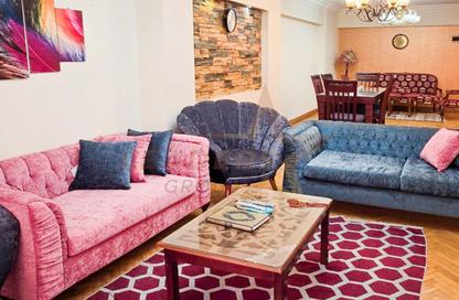 Apartment - 2 Bedrooms - 2 Bathrooms for rent in Galal Hammad St. - Sidi Beshr - Hay Awal El Montazah - Alexandria