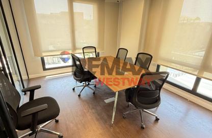 Office Space - Studio - 1 Bathroom for rent in Arkan Plaza - 26th of July Corridor - Sheikh Zayed City - Giza