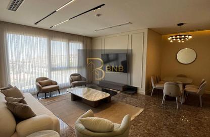 Apartment - 3 - 3 for rent in Aljazi Marriott Residences - Mohamed Naguib Axis - North Investors Area - New Cairo City - Cairo Apartment - 3 - 3 for rent in Aljazi Marriott Residences - Mohamed Naguib Axis - North Investors Area - New Cairo City - Cairo