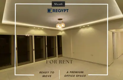 Office Space - 3 Bedrooms - 2 Bathrooms for rent in Cornish El Nile St. - Maadi - Hay El Maadi - Cairo