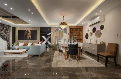 Townhouse - 3 Bedrooms - 5 Bathrooms for rent in The Courtyards - Sheikh Zayed Compounds - Sheikh Zayed City - Giza