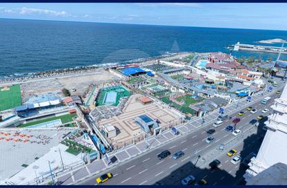 Apartment - 2 Bedrooms - 2 Bathrooms for sale in Al Horreya Road - Saba Basha - Hay Sharq - Alexandria