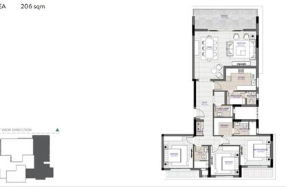 Penthouse - 3 Bedrooms - 3 Bathrooms for sale in City Gate - 5th Settlement Compounds - The 5th Settlement - New Cairo City - Cairo Penthouse - 3 Bedrooms - 3 Bathrooms for sale in City Gate - 5th Settlement Compounds - The 5th Settlement - New Cairo City - Cairo