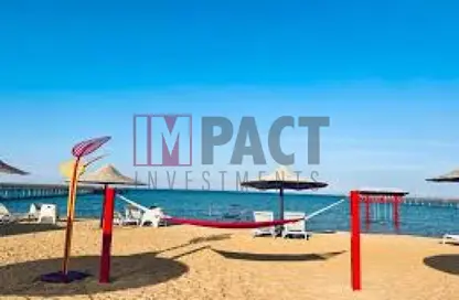 شاليه - غرفة نوم - 1 حمام للبيع في بلو باي اسيا السخنة - العين السخنة - السويس