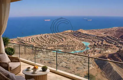 Hotel Apartment - Studio - 1 Bathroom for sale in IL Monte Galala - Al Ain Al Sokhna - Suez