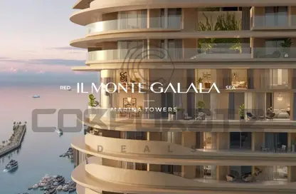 Hotel Apartment - Studio - 1 Bathroom for sale in IL Monte Galala - Al Ain Al Sokhna - Suez