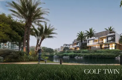 منزل مزدوج - 5 غرف نوم - 5 حمامات للبيع في جولف بورتو مارينا - العلمين - الساحل الشمالي