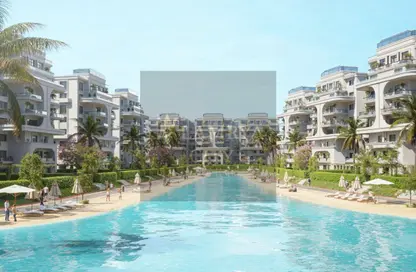 شقة - 3 غرف نوم - 3 حمامات للبيع في لوميا لاجونز - العاصمة الإدارية الجديدة - القاهرة