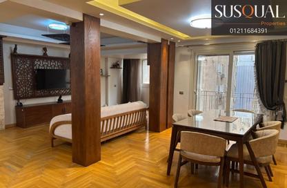 Apartment - 3 Bedrooms - 3 Bathrooms for rent in Zamalek - Cairo