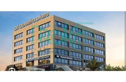 Office Space - 5 Bedrooms - 2 Bathrooms for rent in Al Guezira plaza - 26th of July Corridor - Sheikh Zayed City - Giza