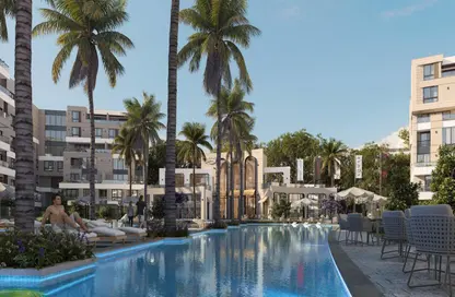 Apartment - 3 Bedrooms - 2 Bathrooms for sale in Aqmar - Al Wahat Road - 6 October City - Giza