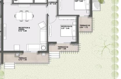 Apartment - 3 Bedrooms - 3 Bathrooms for sale in West Clay - Al Motamayez District - 6 October City - Giza