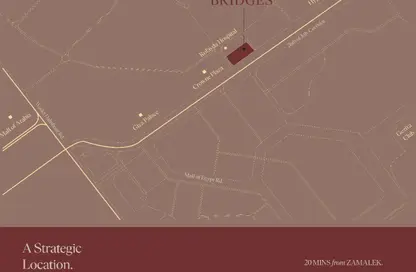 مساحات مكتبية - استوديو للبيع في بريدجس مول - محور 26 يوليو - الشيخ زايد - الجيزة