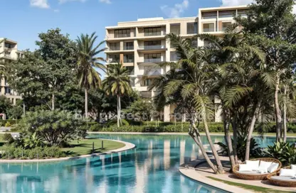 Apartment - 1 Bedroom - 2 Bathrooms for sale in Garden Lakes - 6 October Compounds - 6 October City - Giza