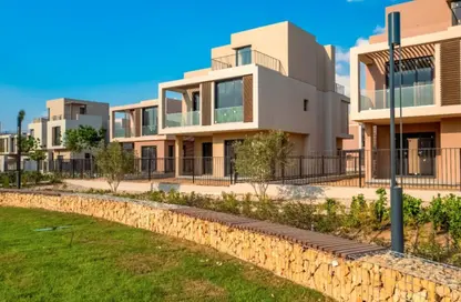 Twin House - 3 Bedrooms - 4 Bathrooms for sale in Solana - New Zayed City - Sheikh Zayed City - Giza