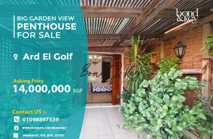Penthouse - 2 Bedrooms - 3 Bathrooms for sale in Al Nozha St. - Ard El Golf - Heliopolis - Masr El Gedida - Cairo Penthouse - 2 Bedrooms - 3 Bathrooms for sale in Al Nozha St. - Ard El Golf - Heliopolis - Masr El Gedida - Cairo