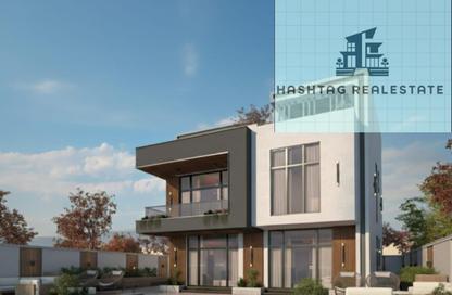 Villa - 5 Bedrooms - 4 Bathrooms for sale in Boulevard Road - Green Belt - 6 October City - Giza