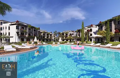 Apartment - 2 Bedrooms - 1 Bathroom for sale in Magawish Resort - Hurghada Resorts - Hurghada - Red Sea