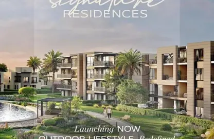 Apartment - 2 Bedrooms - 2 Bathrooms for sale in Garden Lakes - 6 October Compounds - 6 October City - Giza