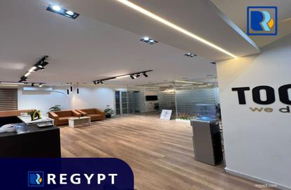 Office Space - Studio - 2 Bathrooms for rent in Lake View Residence - 5th Settlement Compounds - The 5th Settlement - New Cairo City - Cairo