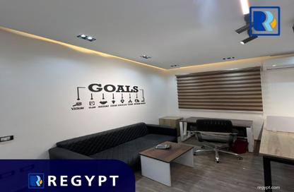 Office Space - Studio - 2 Bathrooms for rent in Lake View Residence - 5th Settlement Compounds - The 5th Settlement - New Cairo City - Cairo