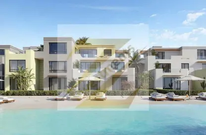 Chalet - 3 Bedrooms - 5 Bathrooms for sale in Beit Al Bahr - Sidi Heneish - North Coast