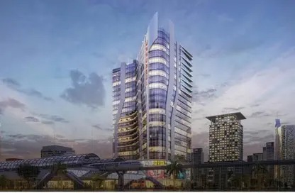 Office Space - 1 Bedroom - 1 Bathroom for sale in Moon Real Tower - New Capital Compounds - New Capital City - Cairo