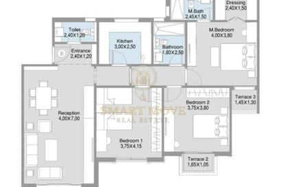Apartment - 3 Bedrooms - 3 Bathrooms for sale in Regent's Square - 5th Settlement Compounds - The 5th Settlement - New Cairo City - Cairo