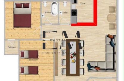 Apartment - 2 Bedrooms - 2 Bathrooms for sale in Retaj - South Investors Area - New Cairo City - Cairo