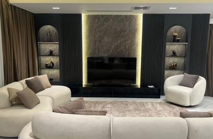 Penthouse - 4 - 4 for rent in Lake View Residence - 5th Settlement Compounds - The 5th Settlement - New Cairo City - Cairo