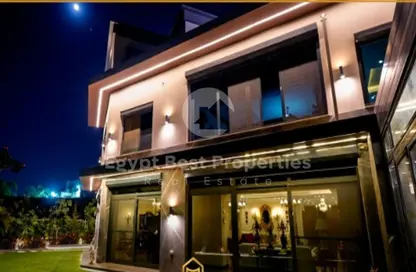 فيلا - 4 غرف نوم - 6 حمامات للبيع في بالم هيلز جولف اكستينشن - طريق الواحات - مدينة 6 أكتوبر - الجيزة