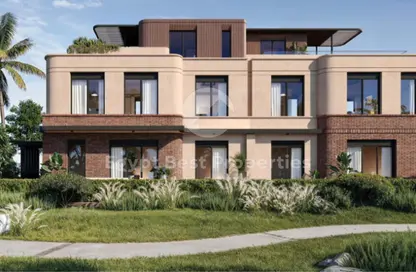 Twin House - 4 Bedrooms - 5 Bathrooms for sale in Crescent Walk - 5th Settlement Compounds - The 5th Settlement - New Cairo City - Cairo