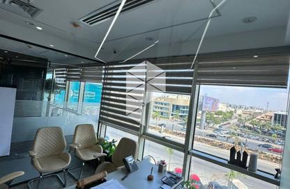 Office Space - 5 Bedrooms - 2 Bathrooms for rent in North Plus Mall - North Teseen St. - The 5th Settlement - New Cairo City - Cairo