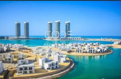 Duplex - 4 Bedrooms - 4 Bathrooms for sale in Mazarine - New Alamein City - Al Alamein - North Coast