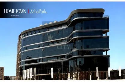 Office Space - 2 Bedrooms - 1 Bathroom for sale in Zaha Park Mall - MU-23 - New Capital City - Cairo