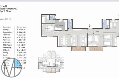 Apartment - 4 Bedrooms - 4 Bathrooms for sale in Havana Hills - New Capital Compounds - New Capital City - Cairo