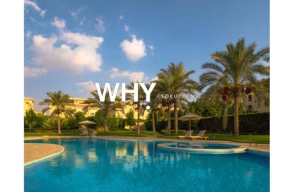 Twin House - 4 Bedrooms - 4 Bathrooms for sale in Al Patio 2 - North Investors Area - New Cairo City - Cairo
