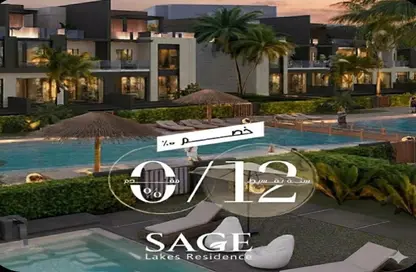 Apartment - Studio - 1 Bathroom for sale in Sage Lakes Residence - New Capital City - Cairo