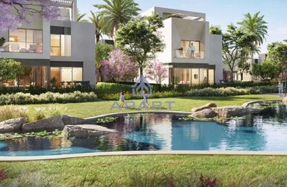 Villa - 3 - 3 for sale in Elan - Cairo Gate - Sheikh Zayed Compounds - Sheikh Zayed City - Giza