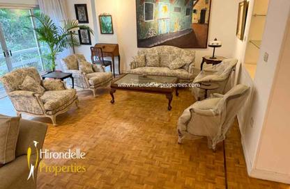 Apartment - 3 Bedrooms - 2 Bathrooms for rent in Mohamed Maraashly St. - Zamalek - Cairo Apartment - 3 Bedrooms - 2 Bathrooms for rent in Mohamed Maraashly St. - Zamalek - Cairo