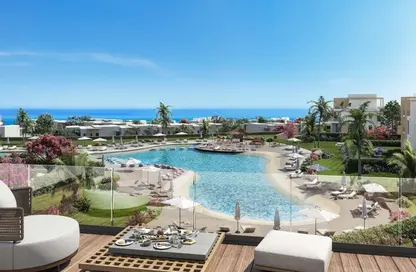 Chalet - 1 Bedroom - 2 Bathrooms for sale in Seashore - Ras Al Hekma - North Coast