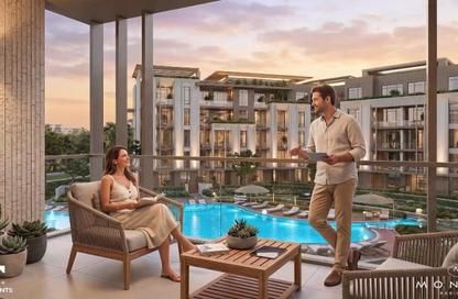 Apartment - 2 Bedrooms - 1 Bathroom for sale in Green Revolution - Sheikh Zayed Compounds - Sheikh Zayed City - Giza