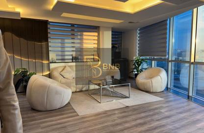 Office Space - Studio - 3 Bathrooms for rent in South Teseen St. - The 5th Settlement - New Cairo City - Cairo
